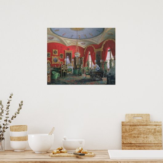 Poster Intérieur du Palais d'Hiver (Cuisine)