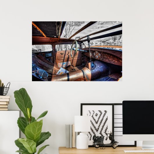 Poster Intérieur du rat (Bureau à domicile)