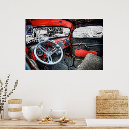 Poster Intérieur du rat (Cuisine)