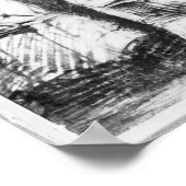 Poster Intérieur du studio avec peinture peintre (Coin)