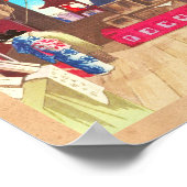 Poster Intérieur du temple Asakusa Kannon Narazaki Eisho (Coin)