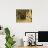 Poster Intérieur du Temple d'Abu Simbel, de "Egypt (Bureau à domicile)