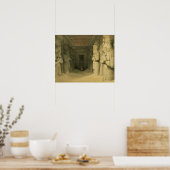 Poster Intérieur du Temple d'Abu Simbel, de "Egypt (Cuisine)