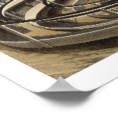 Poster Intérieur du théâtre d'anatomie, Cambridge, pour (Coin)