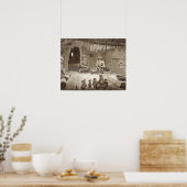 Poster Intérieur d'un atelier de potter, du volume II Ar (Cuisine)
