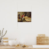 Poster Intérieur d'un atelier d'Gilding de cadre (Cuisine)