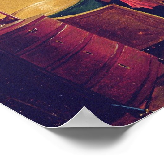 Poster Intérieur d'un grenier (Coin)