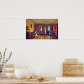 Poster Intérieur d'un grenier (Cuisine)