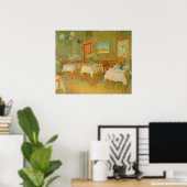 Poster Intérieur d'un restaurant par Vincent van Gogh (Bureau à domicile)