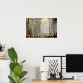 Poster Intérieur d'un Saint Pierre, Rome (Bureau à domicile)