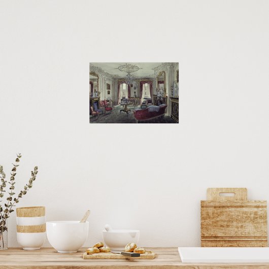 Poster Intérieur d'un salon (Cuisine)