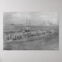 Intérieur d'un U-Boat allemand moderne
