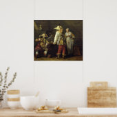 Poster Intérieur d'une auberge, 1636 (Cuisine)