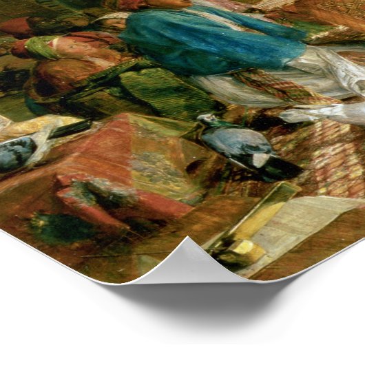 Poster Intérieur d'une école, Le Caire (Coin)