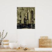 Poster Intérieur d'une église (Cuisine)