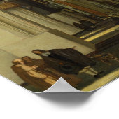 Poster Intérieur d'une église aux Chiffres, 1685 (Coin)