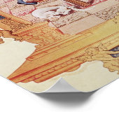 Poster Intérieur d'une imprimerie du XVIe siècle (Coin)