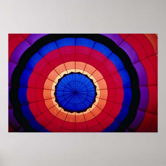Poster Intérieur d'une montgolfière (Devant)