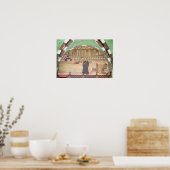 Poster Intérieur d'une pharmacie (Cuisine)