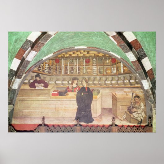 Poster Intérieur d'une pharmacie (Devant)