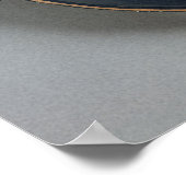 Poster Intérieur d'une tasse mansardée rouge (Coin)