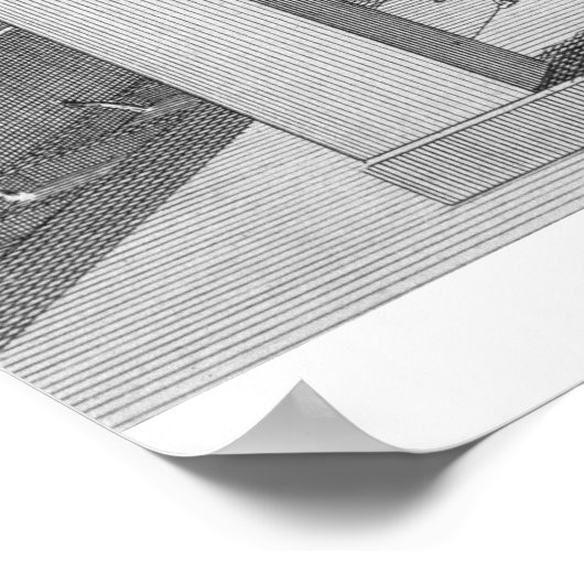 Poster Intérieur d'une usine de savon, illustration pour  (Coin)