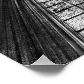 Poster Intérieur gothique de l'église (Coin)