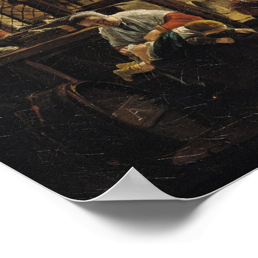 Poster Intérieur rustique (Coin)