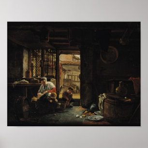Poster Intérieur rustique