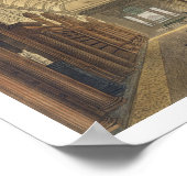 Poster Interior of the Library of Christ Church, illustra (Coin)