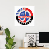 Poster Interkosmos (Bureau à domicile)