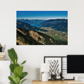 Poster Interlaken et Thunersee (Bureau à domicile)
