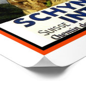 Poster Interlaken Vintage voyage (Coin)