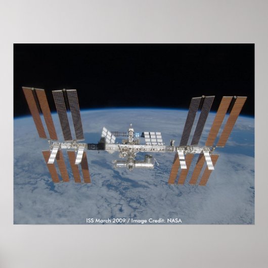 Poster/internationaal ruimtestation poster (Voorkant)