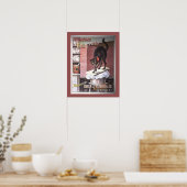 Poster International Baking Powder Vintage Advertising (Cuisine)