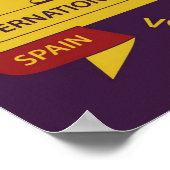 Poster international des brigades (Coin)