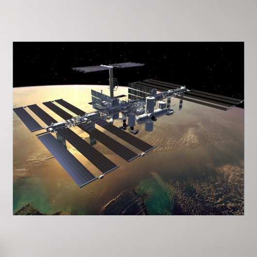 Poster International Space Station (Devant)