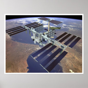 Poster International Space Station
