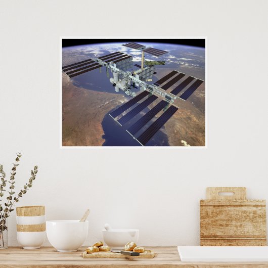 Poster International Space Station (Cuisine)