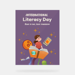 Poster Internationale Dag van de Geletterdheid