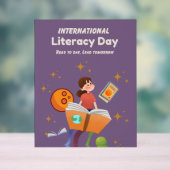 Poster Internationale Dag van de Geletterdheid (Neutraal)