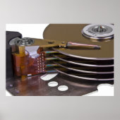 Poster Internes d'un disque dur (Devant)