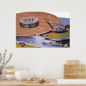 Poster Internes d'un disque dur (Cuisine)