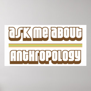 Poster Interrogez-moi au sujet de l'anthropologie