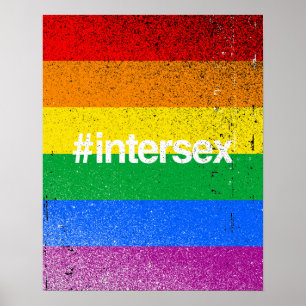 POSTER INTERSEXE HASHTAG