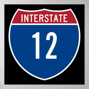Poster Interstate 12