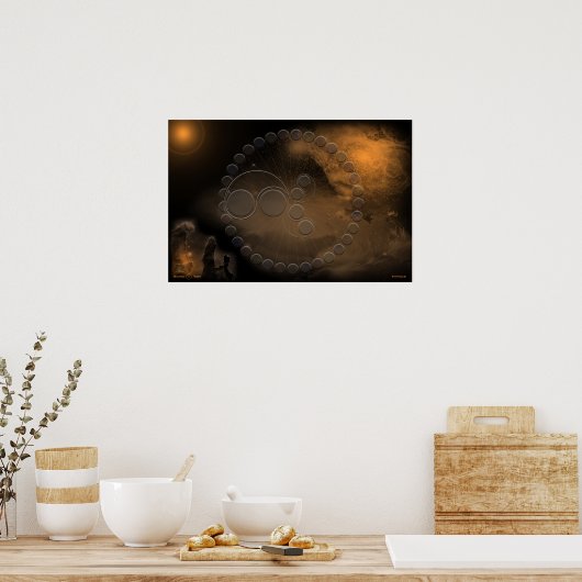 Poster Interstellaire (Cuisine)