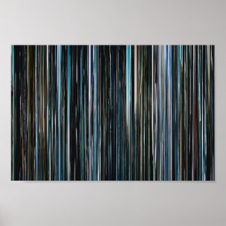 Poster Interstellar 2014 100 bars