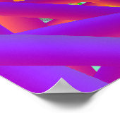 Poster 'Intertissage de lumière' (Coin)