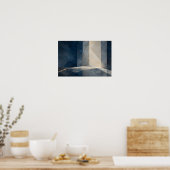 Poster Intervalle Bleu — Aurema (Paysage) (Cuisine)